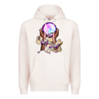 Pale Pink stay witchy Premium Hoodie - BundleAndBundleShop