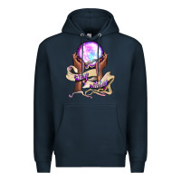 Navy stay witchy Premium Hoodie - BundleAndBundleShop