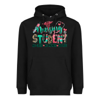 Black nursing student no sleep no money no life Heavyweight Hoodie - RanaPortraitStore