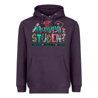Plum nursing student no sleep no money no life Heavyweight Hoodie - RanaPortraitStore