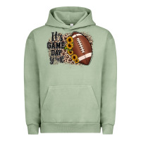 Pigment Oil Green it's game day y'all Urban Hoodie - JahusDesignShop