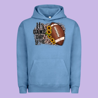 It's Game Day Y'all Urban Hoodie Designed By Jahusdesignshop
