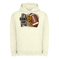 Pigment Pistachio it's game day y'all Urban Hoodie - JahusDesignShop
