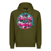 Army Green take me to the race Premium Hoodie - AdoDesignShop