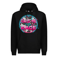 Black take me to the race Premium Hoodie - AdoDesignShop