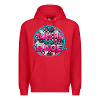 Red take me to the race Premium Hoodie - AdoDesignShop