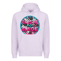 Lilac take me to the race Premium Hoodie - AdoDesignShop