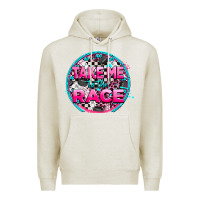Oatmeal Heather take me to the race Premium Hoodie - AdoDesignShop