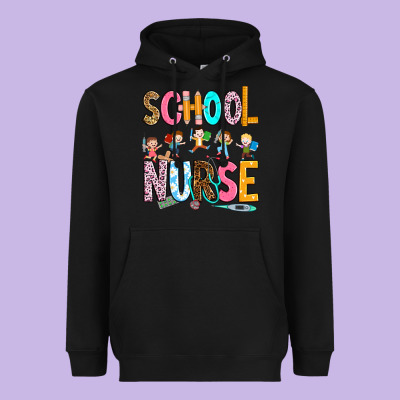 Heavyweight Hoodie school nurse