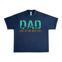 Navy dad life is the best life Urban Heavy Tee - Artiststas