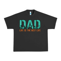 Pigment Black dad life is the best life Urban Heavy Tee - Artiststas