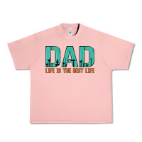 Salmon dad life is the best life Urban Heavy Tee - Artiststas