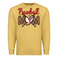 Antique Gold baseball mom Premium Sweatshirt - Zillion Design Studio