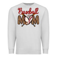 Dove Grey baseball mom Premium Sweatshirt - Zillion Design Studio