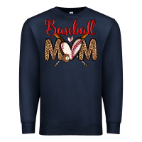 Navy baseball mom Premium Sweatshirt - Zillion Design Studio