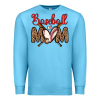 Ocean Blue baseball mom Premium Sweatshirt - Zillion Design Studio