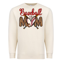 Sandshell baseball mom Premium Sweatshirt - Zillion Design Studio