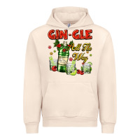 Sandshell gin`gle all the way with bottle and cocktails Urban Hoodie - AdoDesignShop