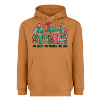 Nursing Student No Sleep No Money No Life Heavyweight Hoodie | Teevron