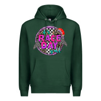 Sports Green it's race day y'all Premium Hoodie - AdoDesignShop