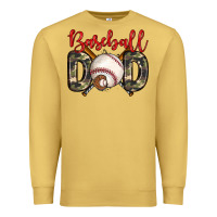 Antique Gold baseball dad Premium Sweatshirt - Zillion Design Studio