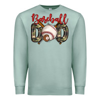 Seafoam baseball dad Premium Sweatshirt - Zillion Design Studio