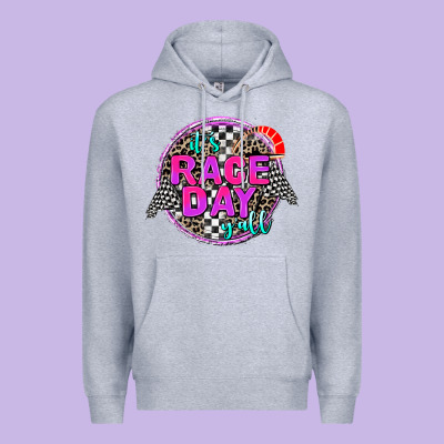 It's Race Day Y'all Premium Hoodie Designed By Adodesignshop