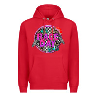 Red it's race day y'all Premium Hoodie - AdoDesignShop