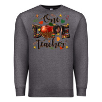 Charcoal Heather one dope teacher Premium Sweatshirt - texasbilliewilder