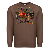 Chestnut one dope teacher Premium Sweatshirt - texasbilliewilder