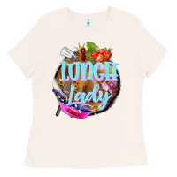 Bone western lunch lady Ladies Tee - BarkalooDesign