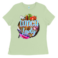 Matcha western lunch lady Ladies Tee - BarkalooDesign