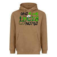 Toasted Coconut one lucky nurse Heavyweight Hoodie - RanaPortraitStore