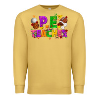 Antique Gold p.e. teacher cinco de mayo Premium Sweatshirt - texasbilliewilder