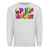 Dove Grey p.e. teacher cinco de mayo Premium Sweatshirt - texasbilliewilder