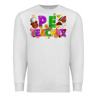 Oatmeal Heather p.e. teacher cinco de mayo Premium Sweatshirt - texasbilliewilder