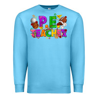Ocean Blue p.e. teacher cinco de mayo Premium Sweatshirt - texasbilliewilder