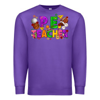 Purple p.e. teacher cinco de mayo Premium Sweatshirt - texasbilliewilder