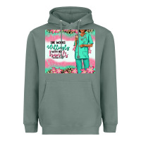 Sage she works willingly with her hands afro nurse Heavyweight Hoodie - RanaPortraitStore