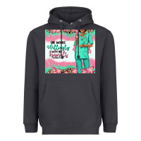 Smoke she works willingly with her hands afro nurse Heavyweight Hoodie - RanaPortraitStore