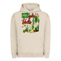 Pigment French Oak gin`gle bells with bottle and cocktail Urban Hoodie - AdoDesignShop