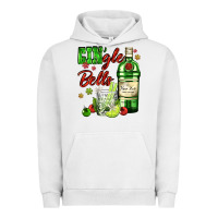 Pigment Lunar Rock gin`gle bells with bottle and cocktail Urban Hoodie - AdoDesignShop