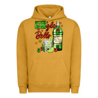 Pigment Peanut Butter gin`gle bells with bottle and cocktail Urban Hoodie - AdoDesignShop