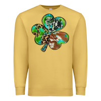 Antique Gold western shamrock Premium Sweatshirt - RanaPortraitStore
