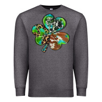 Charcoal Heather western shamrock Premium Sweatshirt - RanaPortraitStore