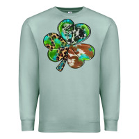 Western Shamrock Premium Sweatshirt | Teevron