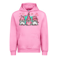 Fuchsia Pink valentines day gnomes Urban Hoodie - Jasminsmagicworld