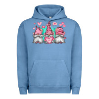 Pigment Pebble Blue valentines day gnomes Urban Hoodie - Jasminsmagicworld
