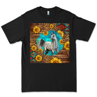 Black arabian horse Premium Tee - LillyAllenDesigns