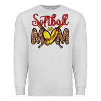 Dove Grey softball mom Premium Sweatshirt - Zillion Design Studio